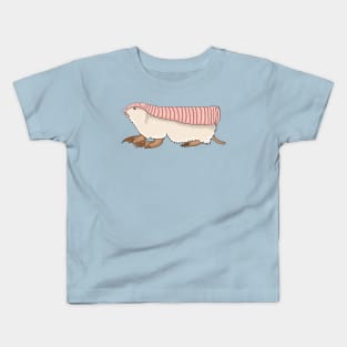 Pink fairy armadillo cartoon illustration Kids T-Shirt